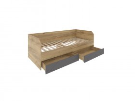 Кровать-диван с ящиками Шерлок Дв120.0_90 в Красной Сибири - krasnaya-sibir.mebel-nsk.ru | фото