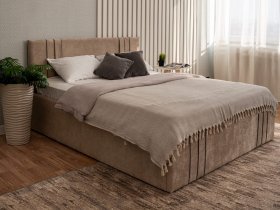 Кровать двуспальная 1,4м с подъем. мех. Леванте в Красной Сибири - krasnaya-sibir.mebel-nsk.ru | фото