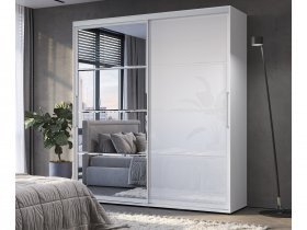 Шкаф-купе Крафт-6 2,0м (белый) в Красной Сибири - krasnaya-sibir.mebel-nsk.ru | фото