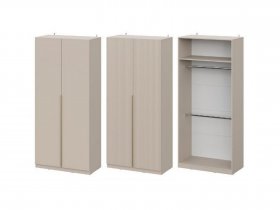Шкаф ШК-100 Эккервуд (меланж) в Красной Сибири - krasnaya-sibir.mebel-nsk.ru | фото